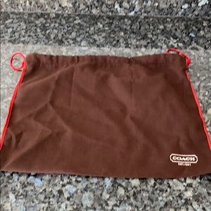 Coach dust bag
